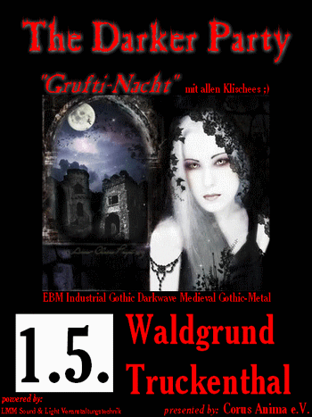 The Darker Party im Waldgrund Truckenthal Thüringen