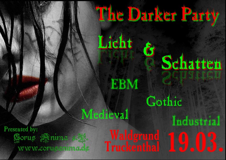 The Darker Party am 19.3.2011 im Waldgrund Truckenthal