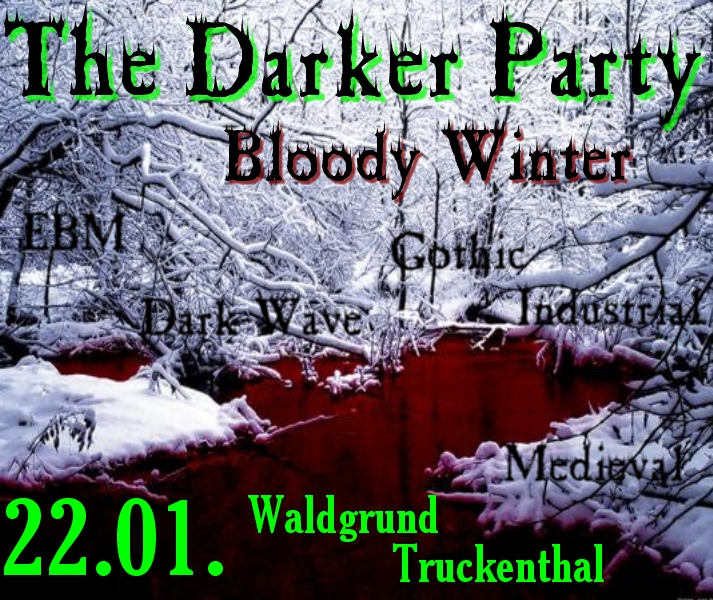 The Darker Party am 22.1.2011 im Waldgrund Truckenthal